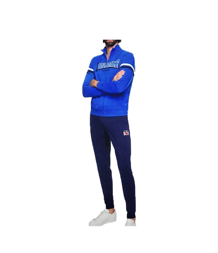 Tuta uomo LONSDALE full zip due pezzi colori a scelta